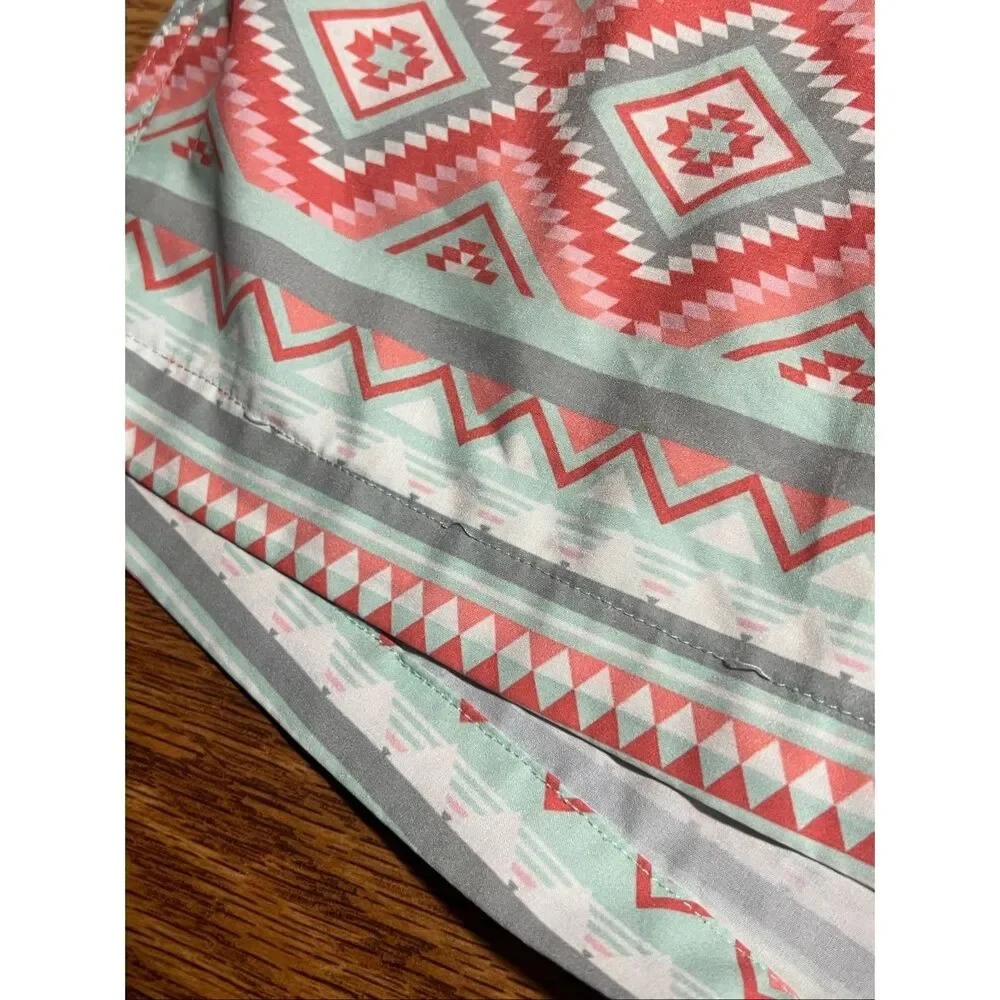 Burlebo Mens Aztec Swim Trunks Shorts Small
